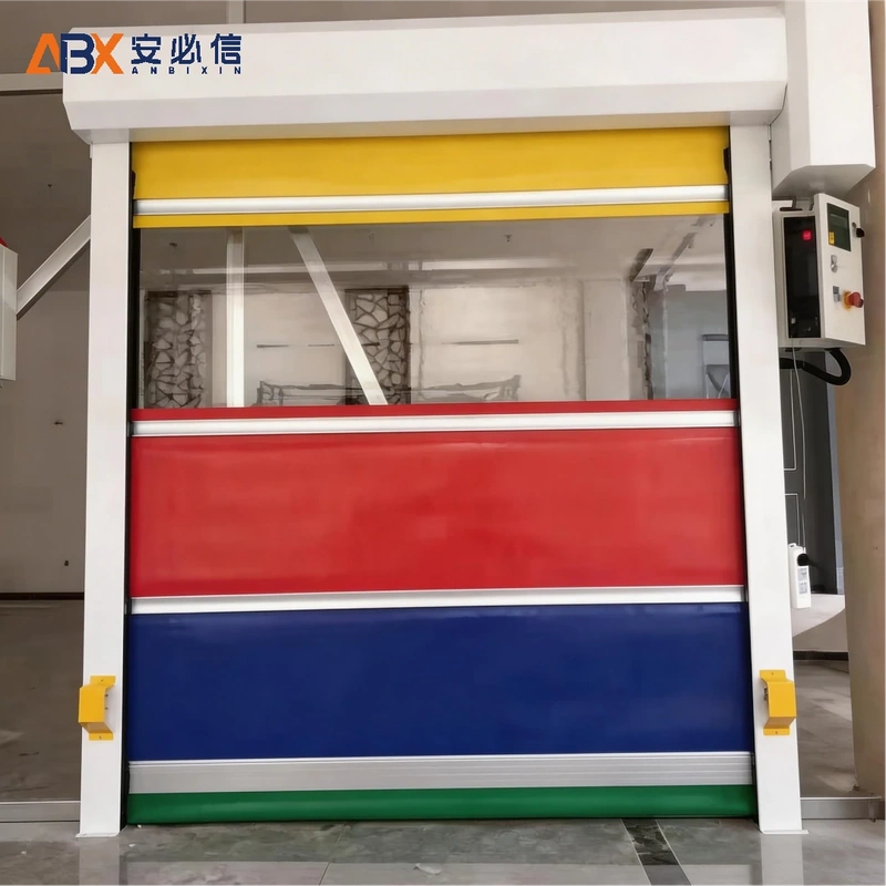 白银感应快速门